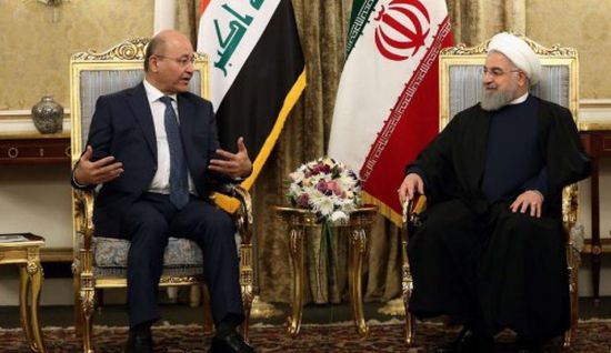 الرئيس العراقي لـ"روحاني": لا نريد أن تكون بلادنا ساحة للصراع