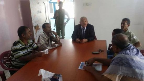 الوالي يبحث مع انتقالي المعلا سبل تطوير عمل القيادة المحلية بالمديرية