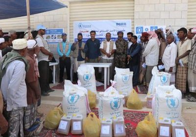تدشين برنامج الأمن الغذائي بمديرية القطن في حضرموت (تفاصيل)