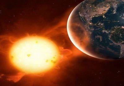 عاصفة شمسية قد تضرب الأرض