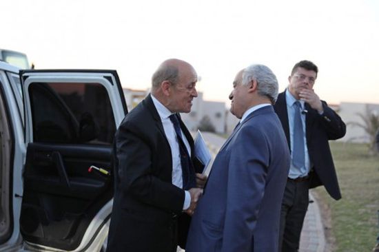 سلامة يلتقي وزير الخارجية الفرنسي في العاصمة طرابلس