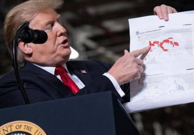 ترامب: سقوط خلافة داعش باتت وشيكة