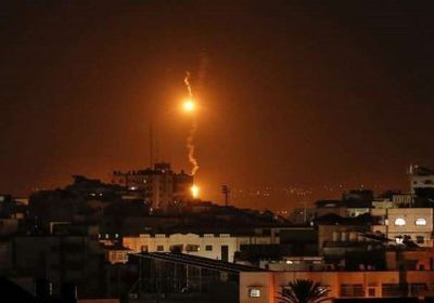 7 مصابين جراء الغارات الجوية الإسرائيلية على غزة