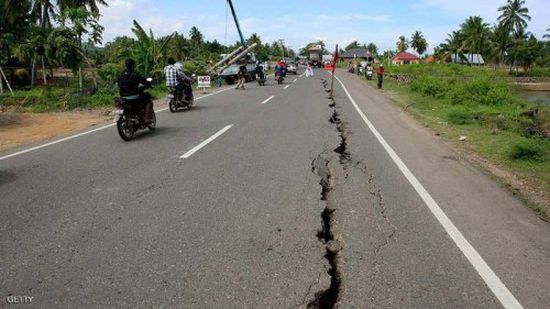 زلزال بقوة 5.8 ريختر يضرب جزيرة سولاويسي الإندونيسية