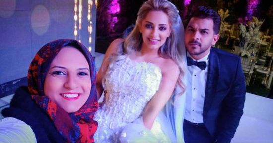 شاهد الصور الأولى من حفل زفاف محمد رشاد ومي حلمي 