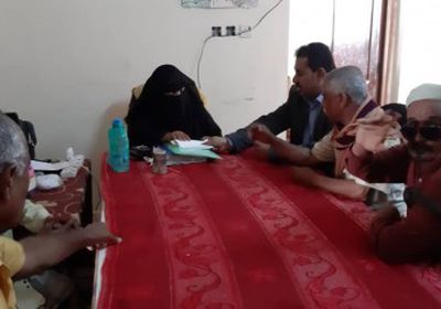 رئيس انتقالي لحج يزور جمعية المكفوفين بمدينة الحوطة