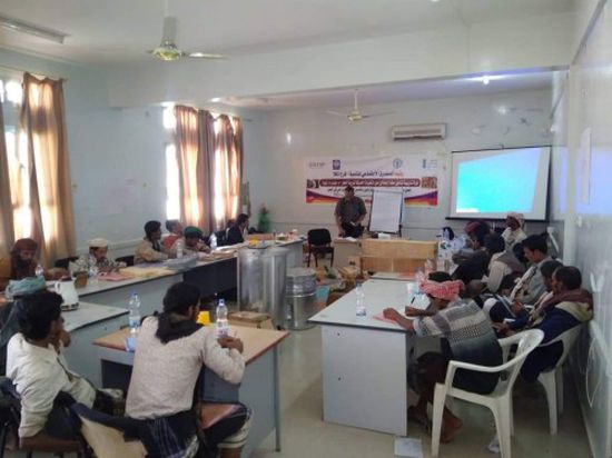 للحفاظ على العسل الشبواني.. انتهاء دورة تدريبية لتأهيل النحالين في شبوة