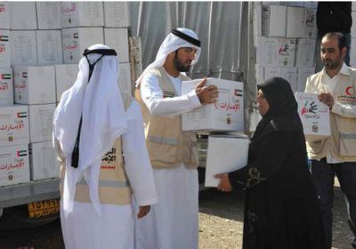 الهلال الأحمر.. ذراع الإمارات الإنساني يعوًض غياب الحكومة والمنظمات الدولية