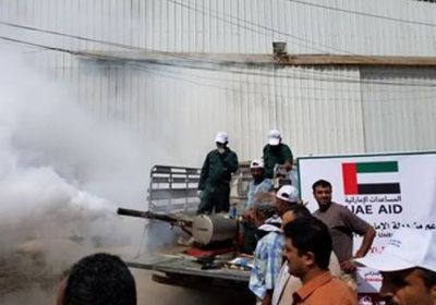 اختتام حملة الرش الضبابي لمكافحة الحميات والأوبئة في عدن