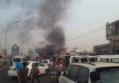 عاجل.. انفجار يستهدف طقم أمني بسوق الكراع في دار سعد