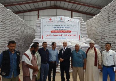 توزيع 1200 طن من الأرز المقدم كمنحة من الصين لليمن