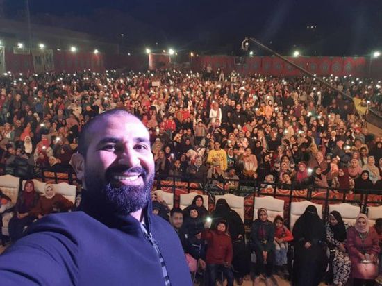 بعد محمد رمضان.. شاهد أحمد سعد في " أقوى حفلة في طنطا " (صور)