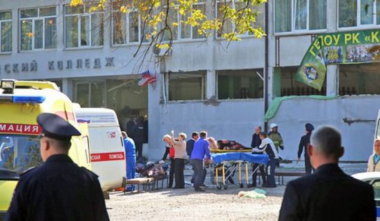 عاجل.. انفجار قنبلة في مدرسة عسكرية بروسيا