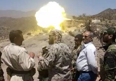 الجعيدي مُشيدًا بـ بن بريك: مُحارب لا يشق له غبار