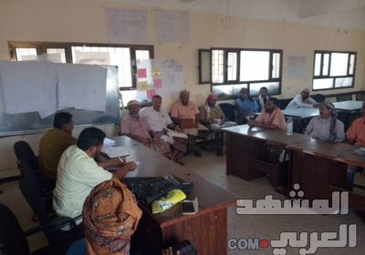 مناقشة الاستعدادات النهائية لامتحانات نهاية العام الدراسي بردفان