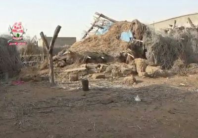 فيديو يوثّق حجم الدمار في قرى الحديدة بسبب مليشيا الحوثي