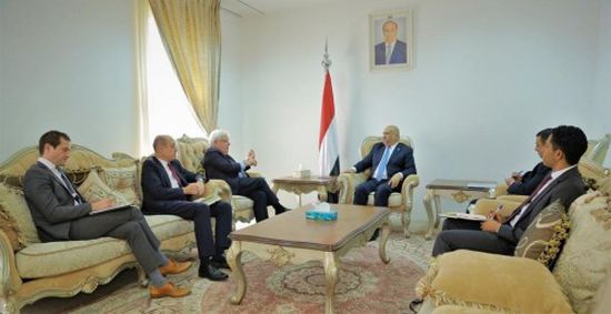 اجتماع بين غريفيث واليماني لمناقشة آخر التطورات حول اليمن