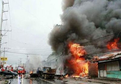 إصابة 18 شخصًا في انفجار مطعم بالفلبين