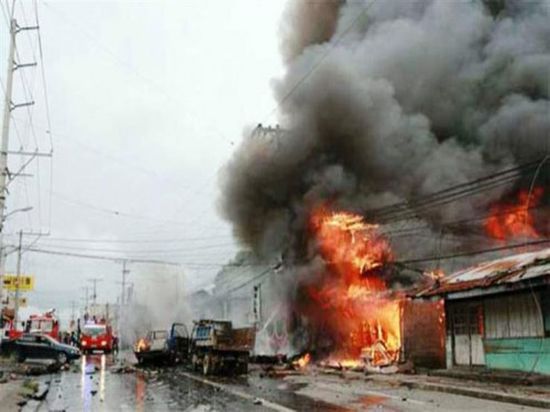إصابة 18 شخصًا في انفجار مطعم بالفلبين