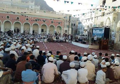 تريم تحتفل بذكرى الإسراء والمعراج بحفل إنشادي (صور)