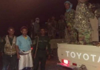 الحزام الأمني يلقي القبض على عصابة سرقت سيارة قات في المسيمير