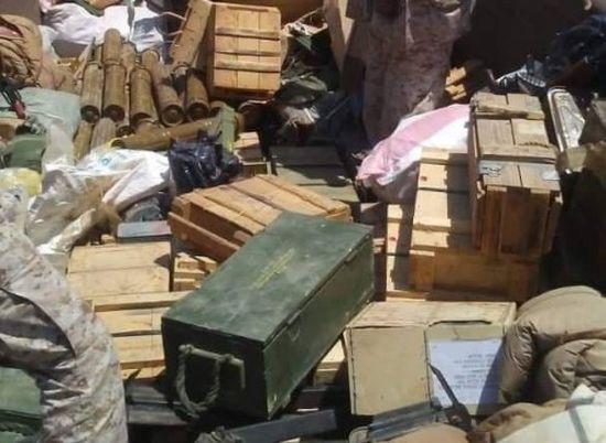 إفشال محاولة تهريب شحنة أسلحة من مأرب إلى عدن