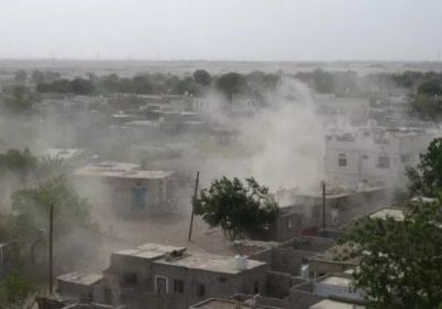 مليشيا الحوثي تقصف قرى العود في إب بالمدفعية الثقيلة