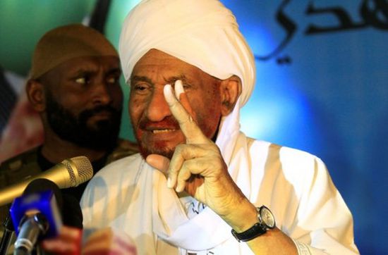 الصادق المهدي يدعو الشعب السوداني لتظاهرات السبت (تفاصيل)
