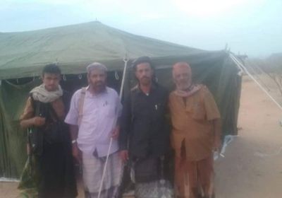 الحزام الأمني قطاع المحفد يعلن عن تأسيس نقطة أمنية ثابتة لتأمين خط الحبظ