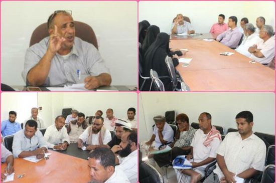 مناقشة لائحة الامتحانات النهائية لمرحلتي التعليم الأساسي والثانوي بالشحر