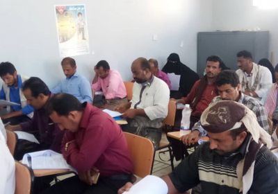 اجتماع جديد في بيحان لمناقشة التحضير للامتحانات النهائية