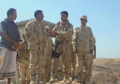 تفاصيل زيارة قائد لواء بارشيد إلى موقع اللواء الثاني نخبة شبوانبة