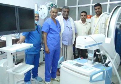 شبوة..تدشين العمل بجهاز "سي آرم" لأشعة جراحة العظام بمستشفى عتق العام