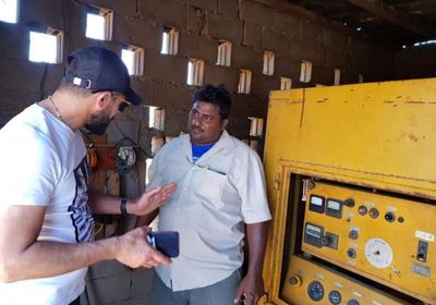 الشركة المنفذة لمحطة "موري" تطلع على احتياجات منطقة حافة بسقطرى قبيل التدشين الرسمي بدعم إماراتي