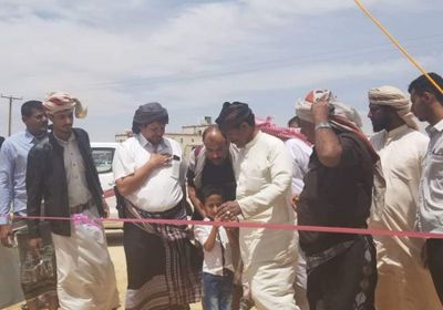 افتتاح مشروع ترتيب النقليات البرية بمديرية شحن في المهرة