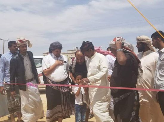 افتتاح مشروع ترتيب النقليات البرية بمديرية شحن في المهرة