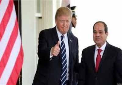 ترامب يشكر السيسي على جهوده فى مجال التسامح الديني