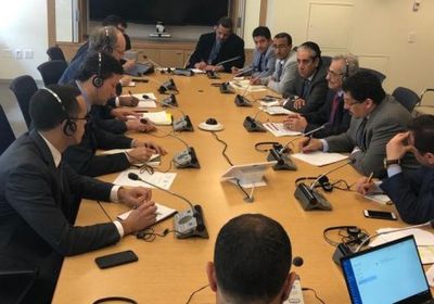 تفاصيل اجتماع البنك المركزي والرئيس الحالي لبعثة صندوق النقد الدولي لدى اليمن