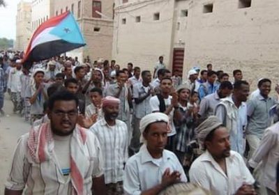 الجعيدي يناشد بعدم اعتراض المظاهرات السلمية في سيئون