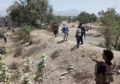 حزام الضالع يشن حملات أمنية موسعة لملاحقة العناصر المتحوثة شمال المحافظة (صور)