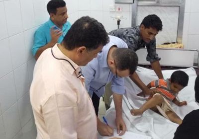 فريق مختص من الإمارات وعدن يشارك في المخيم الجراحي الخيري بمستشفى الشحر