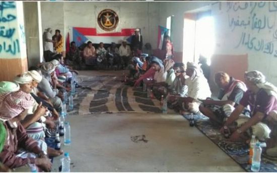 عقد اجتماع لإشهار القيادة المحلية الجديدة لانتقالي المحفد وتشكيل مركز إعلامي بالمديرية