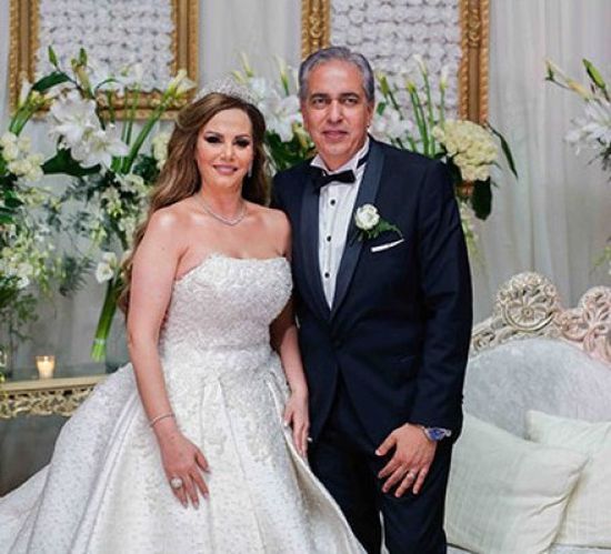 صور نجوم الفن في حفل زفاف جيهان منصور