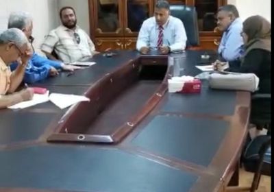 مناقشة تفعيل إجراءات وإشارات سلامة الحركة المرورية في عدن&nbsp;