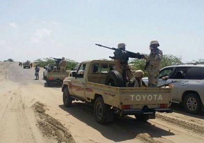 قوات الحزام الأمني والمقاومة يحكمان السيطرة على قطاع منخلة شمال الضالع&nbsp;