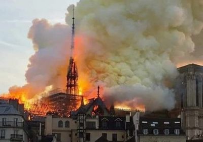 مدعي عام باريس: حريق " نوتردام " قد يكون عرضيًا