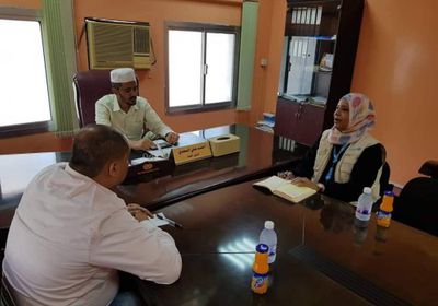 بحث سبل التعاون بين  أوقاف ساحل حضرموت ومنظمة اليونيسيف