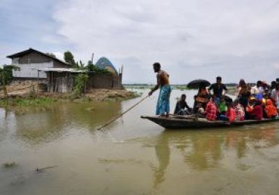 مصرع 25 شخصا على الأقل جراء الأمطار بالهند