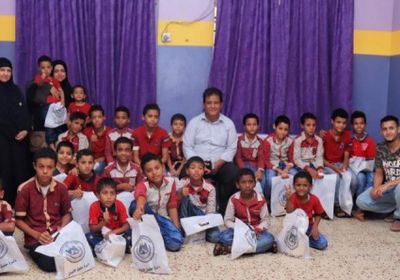 دائرة حقوق الإنسان بالمجلس الانتقالي تزور مركز الطفولة الآمنة بالمعلا