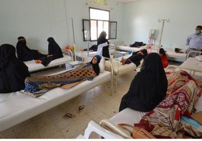 منظمة دولية: 195 ألف حالة إصابة بالكوليرا في اليمن خلال 2019